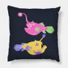 Lovely Angler Fish Throw Pillow Official Outer Wilds Merch