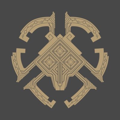 Nomai Mask Tapestry Official Outer Wilds Merch